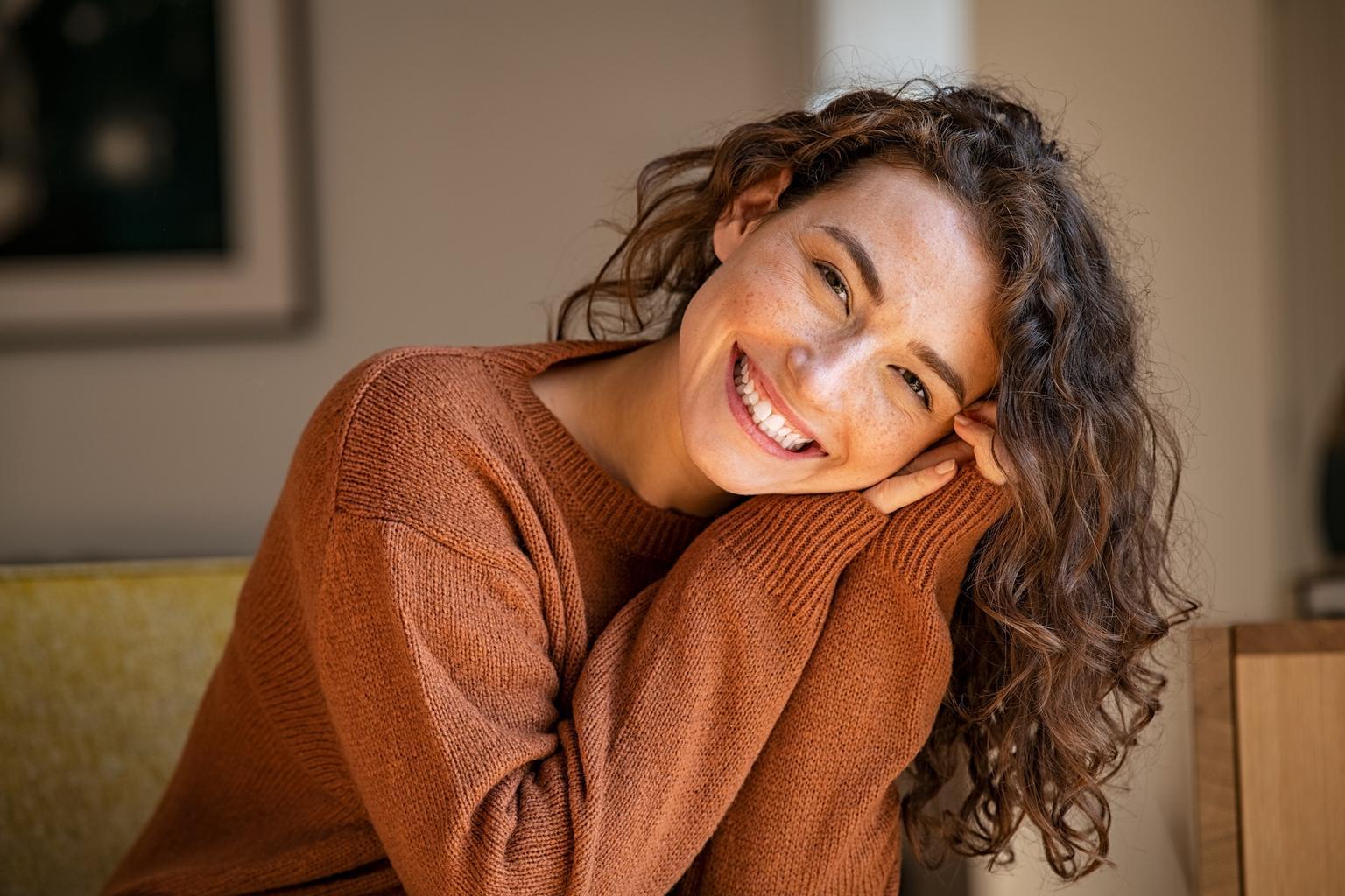 Patient relaxed and confident about their eye care
